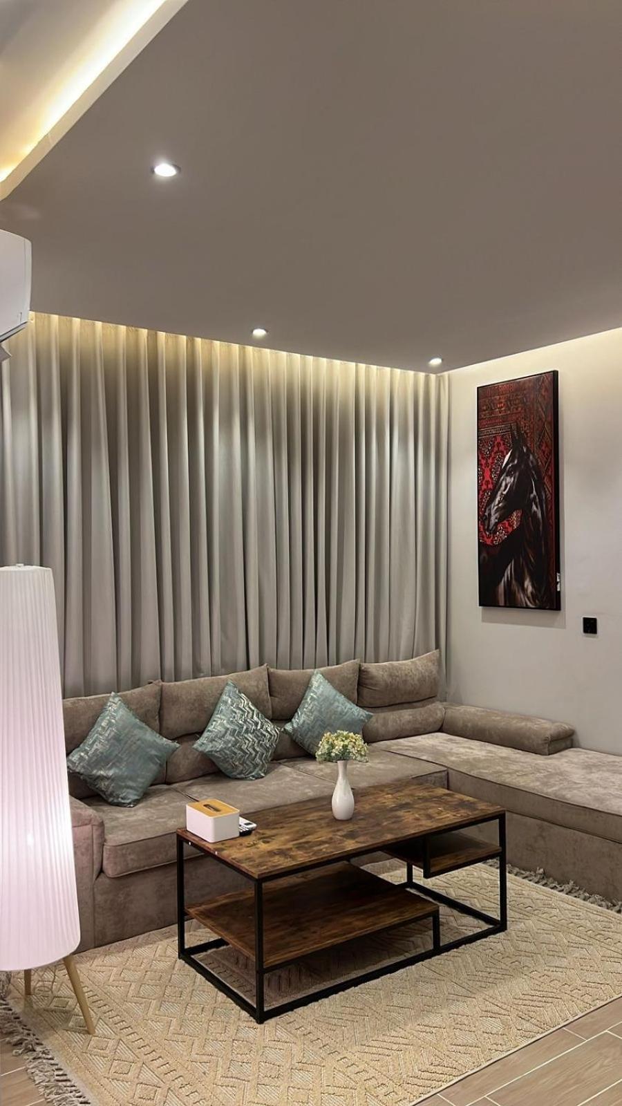 جديدة بصالة وغرفة نوم بإدخال ذاتي مستقل خلف البوليفارد Apartment Riyadh